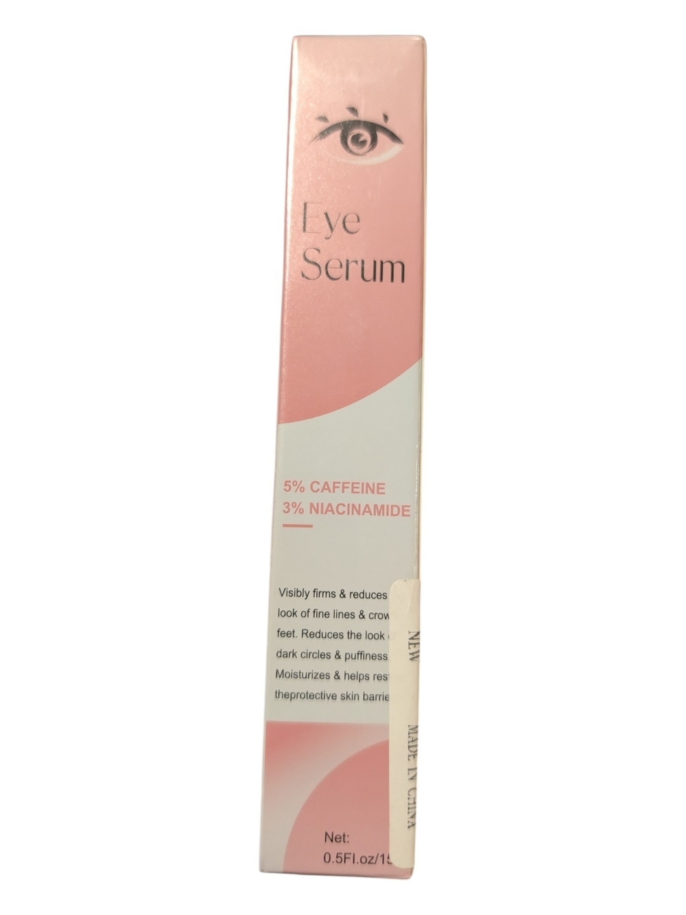 Eye Serum with 5% Caffeine & 3% Niacinamide .5Floz